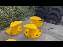 जंग प्रतिरोधी कास्ट आयरन मोरिंग बोलार्ड्स कठोर वातावरण में स्थिर मजबूत पोत मोरिंग