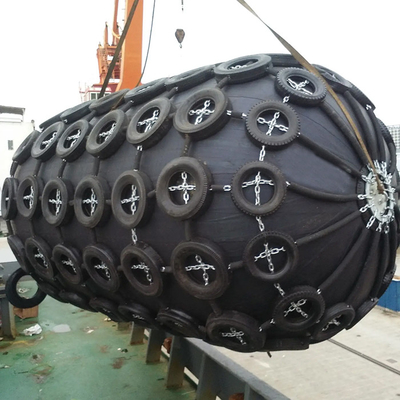 ISO17357-1:2014 वायवीय योकोहामा फ्लोटिंग फेंडर टायर चेन नेट
