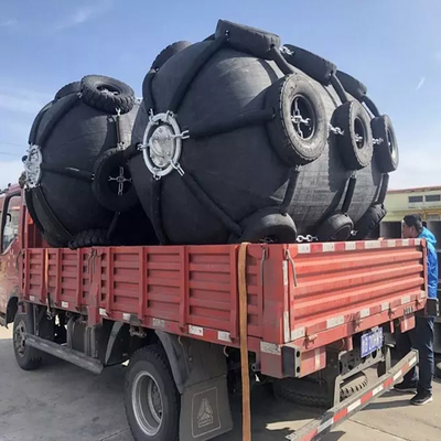 3.3M 80kPa योकोहामा डॉक फेंडर बंपर ISO17357 1:2014 मानक