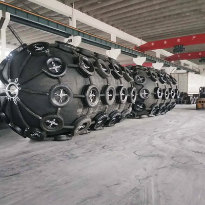 7.5t वायवीय योकोहामा फेंडर 3.3 * 6.5M CTN प्रकार सुरक्षा वाल्व के साथ