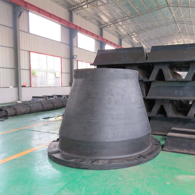 वाटरप्रूफ फ्लेक्सिबल कोन रबर फेंडर एनआर सेल रबर फेंडर