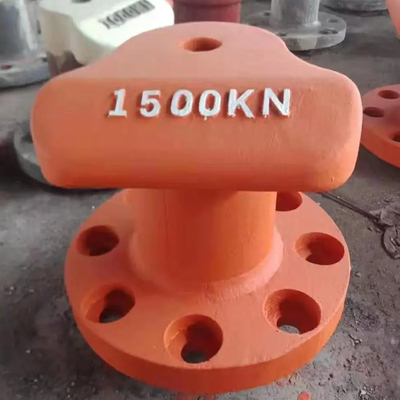 कास्ट स्टील मूरिंग डॉक बोलार्ड्स PIANC ISO 13797: 2020 स्टैंडर्ड 50 टन