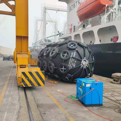 CTN टाइप डॉक रबर फेंडर न्यूमेटिक फेंडर 3.3 * 6.5M ISO17357