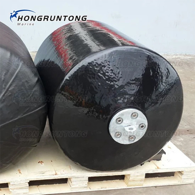 2x4m फ्लोटिंग फोम फेंडर के साथ चेन नेट 70kg/M3 घनत्व 19mm Polyurea मोटाई