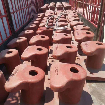 अनुकूलित गर्म डुबकी जस्ती इस्पात मोरिंग bollards समाधान
