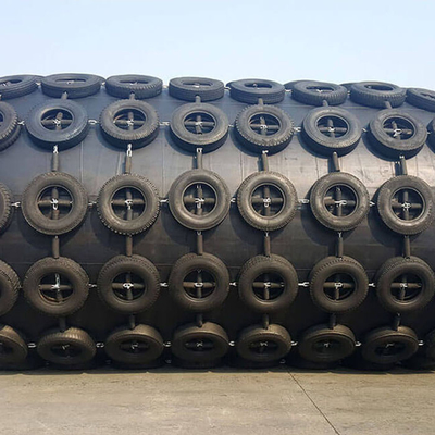 D1000 L1500 समुद्री वायवीय रबर फेंडर पोंटून ब्वाय inflatable