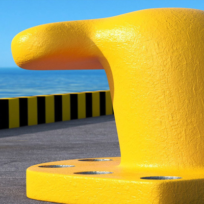 समायोज्य ऊंचाई के लिए लंगर लगाना bollards विरोधी फिसलन सतह नौसैनिक bollards