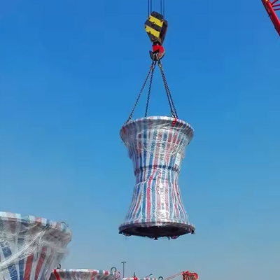 फ्रंटल पैनल और प्रसंस्करण सेवा काटने के साथ उच्च ऊर्जा अवशोषण शंकु रबर फेंडर