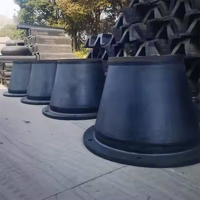 500h शंकु फेंडर उच्च ऊर्जा अवशोषण कम प्रतिक्रिया बल अंतरिक्ष बचत डिजाइन