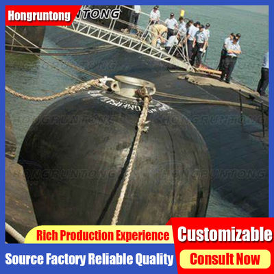 डूबने योग्य डॉक फेंडर घर्षण प्रतिरोधी कम रखरखाव अनुकूलन योग्य आकार