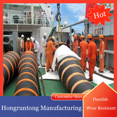 जहाज से किनारे की नली हल्के रसायन प्रतिरोधी टिकाऊ आसान हैंडलिंग