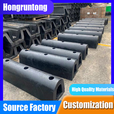 मरीन रबर फ़ेंडर भारी शुल्क रबर बेहतर शॉक अवशोषण सिद्ध विश्वसनीयता