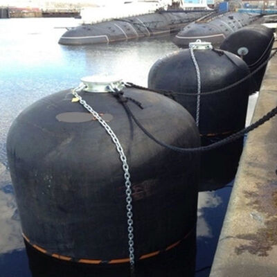 टिकाऊ रबर निर्माण पानी के नीचे का फेंडर उत्कृष्ट ऊर्जा अपव्यय मौसमरोधी