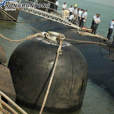 टिकाऊ रबर निर्माण पानी के नीचे का फेंडर उत्कृष्ट ऊर्जा अपव्यय मौसमरोधी