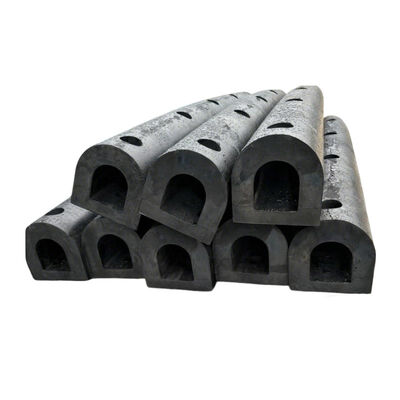 रबर डॉक बम्पर उच्च दबाव सहिष्णुता झटका अवशोषण आंसू प्रतिरोध