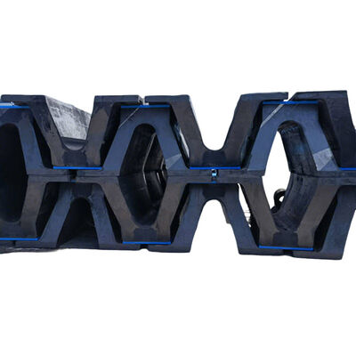 आर्क रबर फेंडर समान बल वितरण कम रखरखाव उच्च संपीड़न लचीलापन