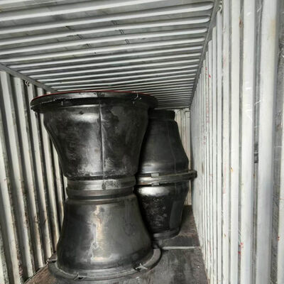 शंकु रबर फेंडर उच्च ऊर्जा अवशोषण कम प्रतिक्रिया बल लंबी सेवा जीवन