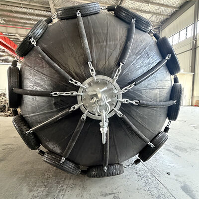 ISO17357-1:2014 मानक के अनुरूप सुपीरियर शॉक अवशोषण के लिए उच्च घनत्व प्राकृतिक रबर के साथ योकोहामा वायवीय फेंडर