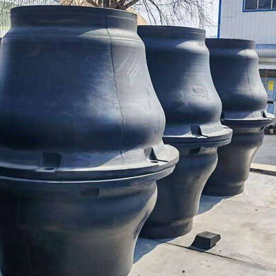 समुद्री डॉक सुरक्षा के लिए भारी शुल्क पहनने के प्रतिरोधी शॉक अवशोषित शंकु रबर फेंडर