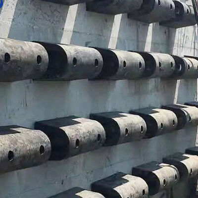 तेल प्रतिरोधी समुद्री जल संक्षारण प्रतिरोध डी प्रकार फेंडर कस्टम आकार डी रबर फेंडर