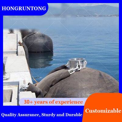 Vertical Hydro Pneumatic Rubber Submarine Fenders Durable Anti Tear Marine Grade